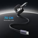 UGREEN 90W Car Charger with 60W Retractable USB-C Cable thumbnail 7
