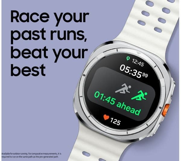 Samsung Galaxy Watch Ultra (2024) 47mm LTE Smartwatch - Titanium Silver - Image 8