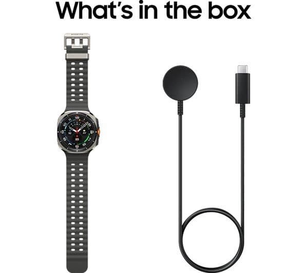 Samsung Galaxy Watch Ultra (2024) 47mm LTE Smartwatch - Titanium Silver - Image 9