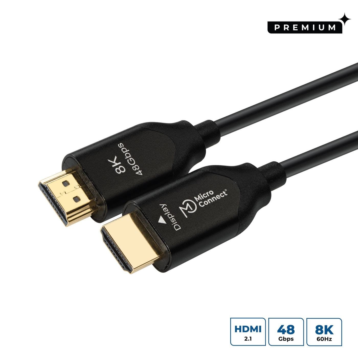 Microconnect Premium Optic Fibre HDMI 2.1 Cable 8K@60Hz 30m