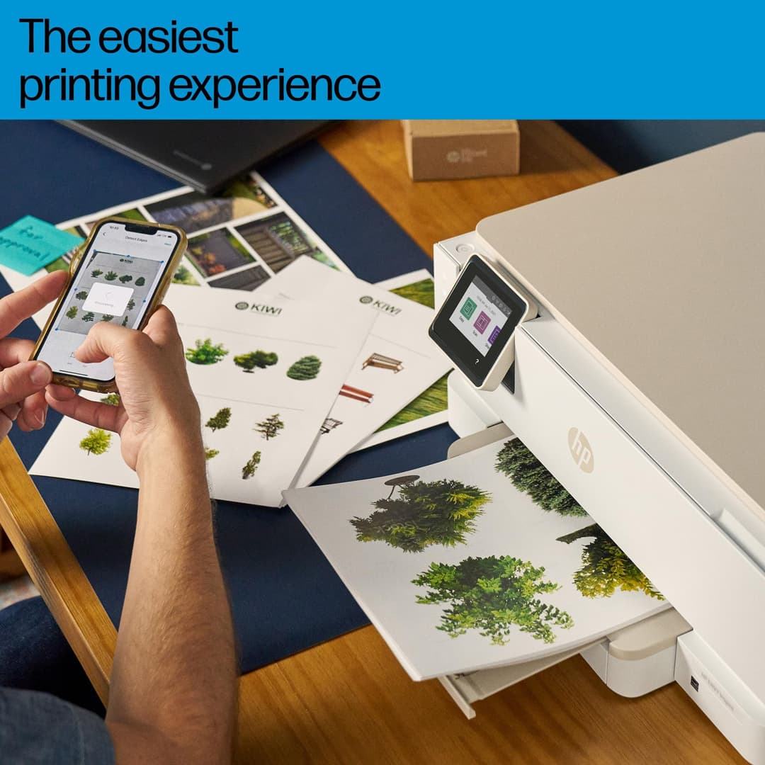 HP ENVY Inspire 7220e All-in-One Wireless Colour Printer - White - Image 8