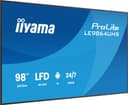iiyama LE9864UHS-B1AG Signage Display Digital signage flat panel 2.49 m (98") Wi-Fi 500 cd/m² 4K Ultra HD Black Built-in processor Android 24/7 thumbnail 1