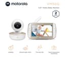 MOTOROLA VM50G 5" Video Baby Monitor - White thumbnail 2