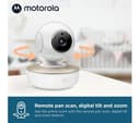 MOTOROLA VM50G 5" Video Baby Monitor - White thumbnail 4