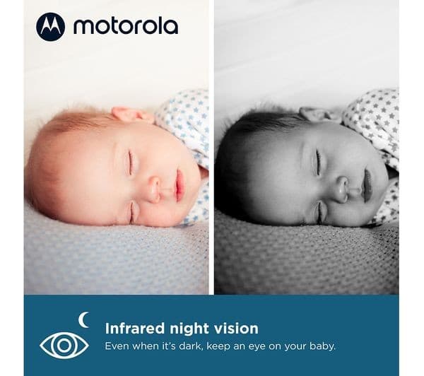 MOTOROLA VM50G 5" Video Baby Monitor - White - Image 5