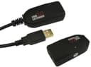 Cables Direct USB2-BOOST moltiplicatore di rete Nero (CDL 50m USB 2.0 Over Cat5e Ext) thumbnail 1