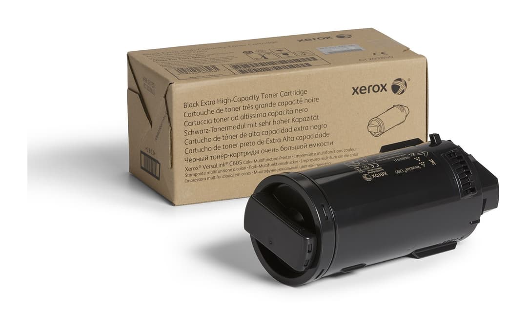 Xerox Genuine ® VersaLink® C605 Color Multifunction Printer Black Extra High capacity Toner Cartridge (16900 Pages) - 106R03935 - Image 1
