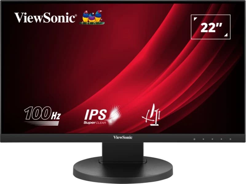 Viewsonic VG Series VG2208A computer monitor 55.9 cm (22") 1920 x 1080 pixels Full HD LED Black - Image 1