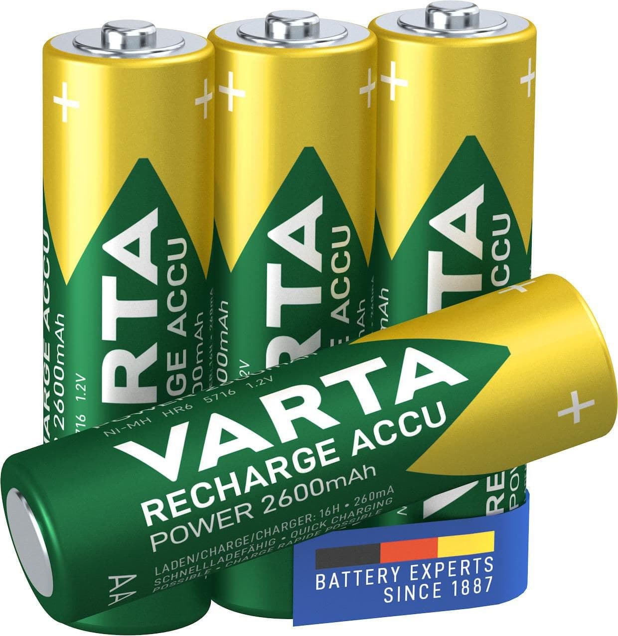 1x4 Pro. NiMH 2600 mAh AA