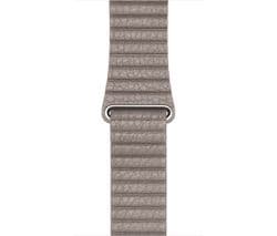 APPLE Watch 42 mm Smoke Grey Leather Loop Band - Large - Image 1