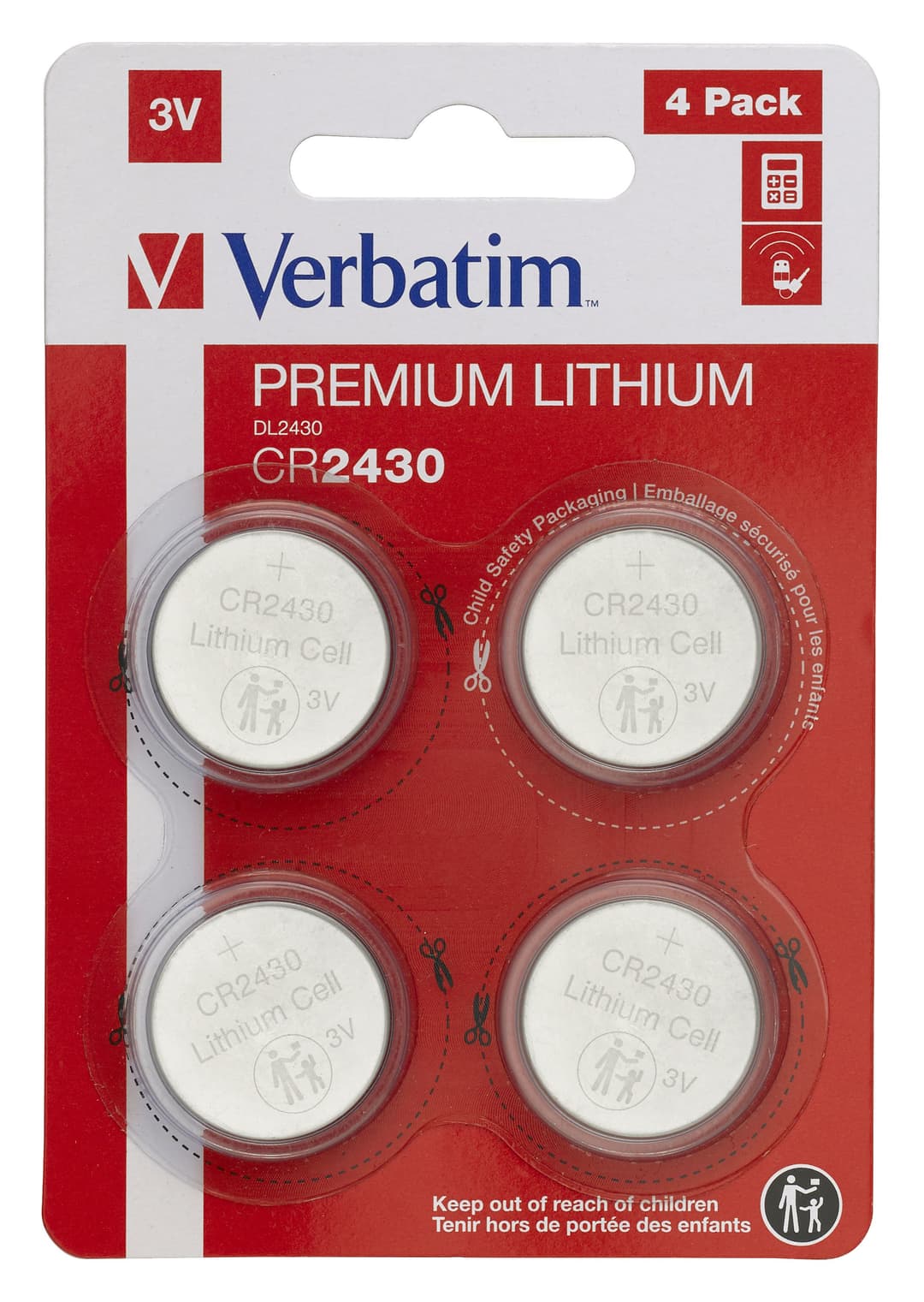Verbatim CR2430 Single-use battery Lithium - Image 1
