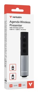Verbatim Agenda Wireless Presenter with Red Laser Pointer thumbnail 1