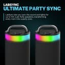 JLab Epic Party Portable Bluetooth Speaker - Black thumbnail 4