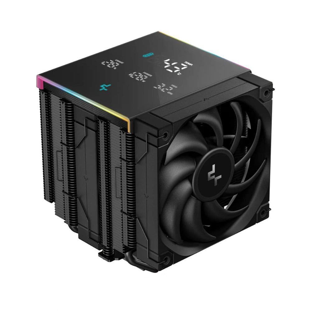 DeepCool AK620 Digital Pro Performance CPU Cooler with Display - Black