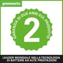 Greenworks 40V G40B2 Battery - Grün thumbnail 7