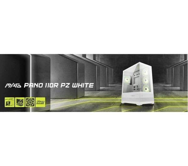 MSI MAG PANO 110R PC Case White - Image 3