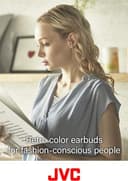 JVC HA-F19BT-GC-E Bluetooth Earbuds Headset - pink thumbnail 2