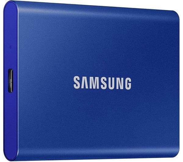 SAMSUNG T7 Portable External SSD - 2 TB, Blue - Image 2