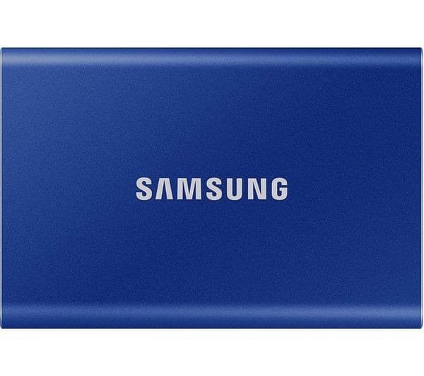 SAMSUNG T7 Portable External SSD - 2 TB, Blue - Image 3