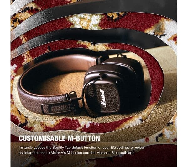 Marshall Major V Headphones Brown - Image 5