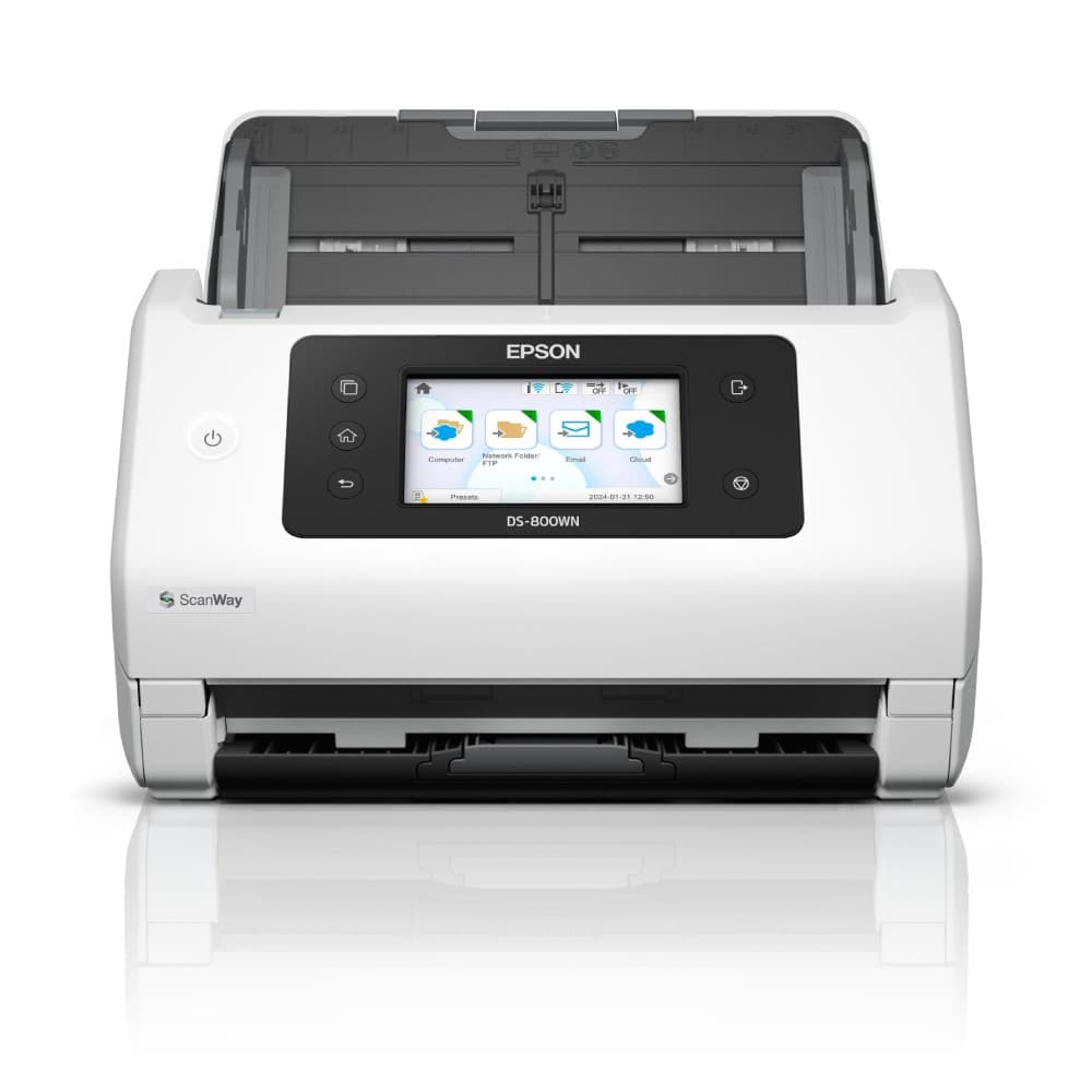 Epson WorkForce DS-800WN USB/Wi-Fi Sheetfed Scanner - Image 6