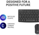 Logitech MK295 Silent Keyboard Mouse Set White thumbnail 8