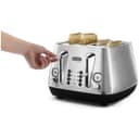De'Longhi CTI4003.M Distinta Moments 4 Slice Toaster-S/Steel thumbnail 2