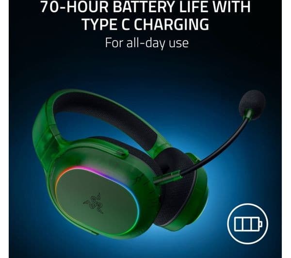 Razer Barracuda X Chroma Wireless Gaming Headset - Phantom Green - Image 7