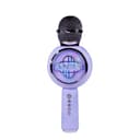 OTL KPop Demon Hunters Karaoke Microphone and Wireless Speaker with LED Lights Purple thumbnail 1