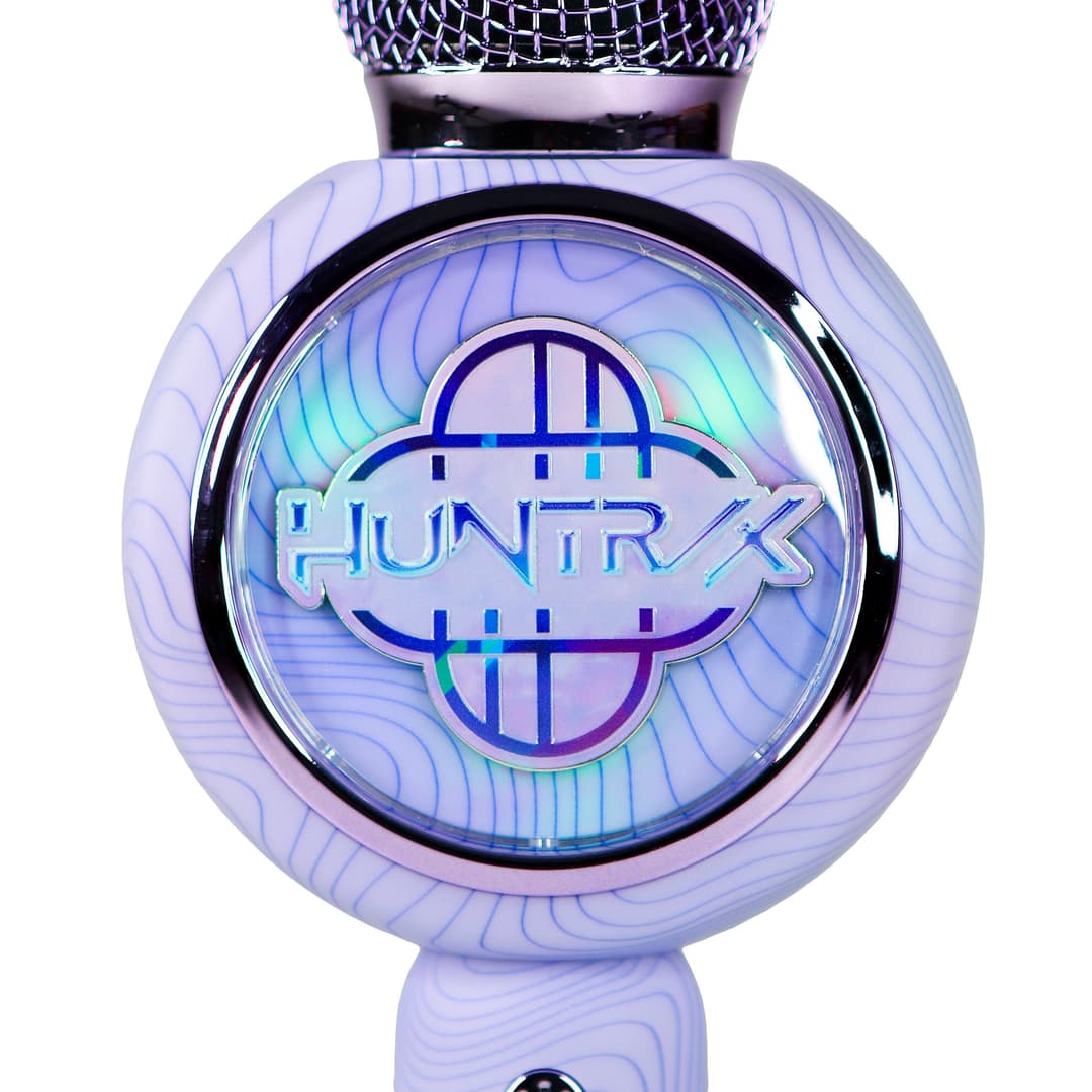 OTL KPop Demon Hunters Karaoke Microphone and Wireless Speaker with LED Lights Purple - Image 3