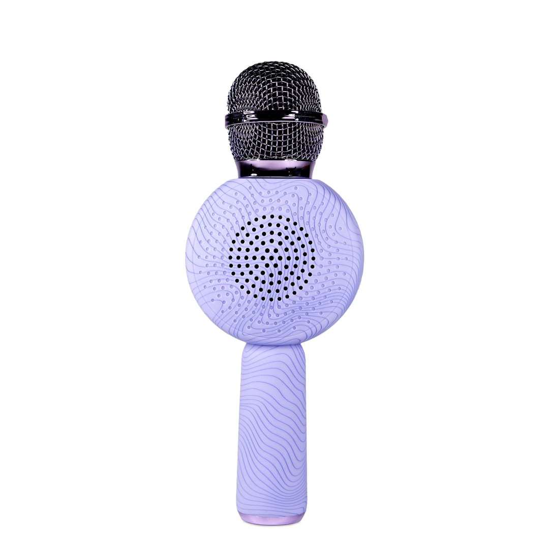 OTL KPop Demon Hunters Karaoke Microphone and Wireless Speaker with LED Lights Purple - Image 5