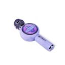 OTL KPop Demon Hunters Karaoke Microphone and Wireless Speaker with LED Lights Purple thumbnail 6