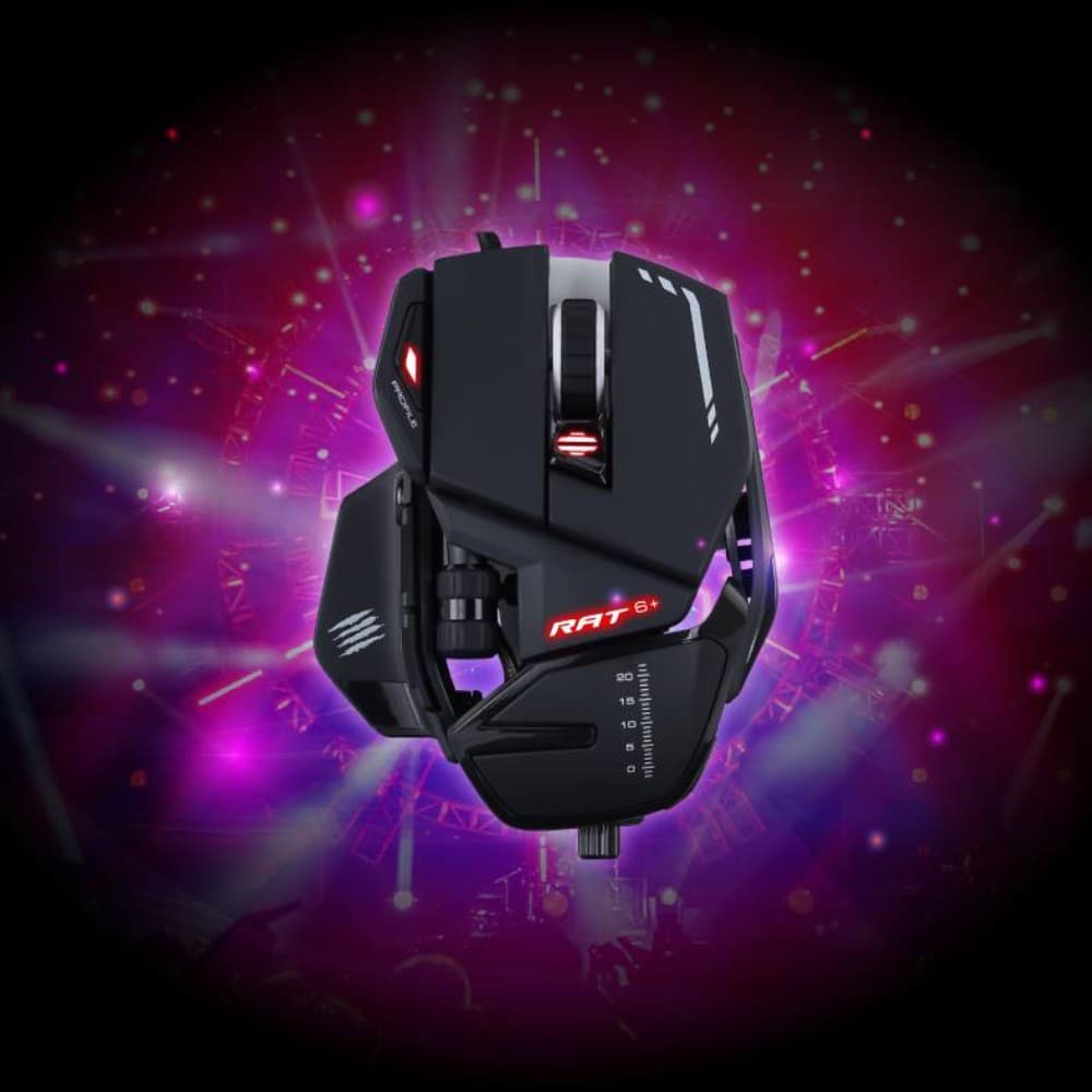 Mad Catz rat 6+ Optical USB Gaming Mouse - Black - Image 2