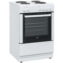 Bush DHBES60WX 60cm Single Electric Cooker - White thumbnail 2