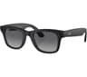 RAY-BAN Meta Wayfarer Glasses RW4006 - Matte Black, Polarized Gradient Graphite