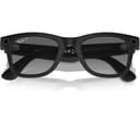 RAY-BAN Meta Wayfarer Glasses RW4006 - Matte Black, Polarized Gradient Graphite thumbnail 3