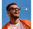 RAY-BAN Meta Wayfarer Glasses RW4006 - Matte Black, Polarized Gradient Graphite thumbnail 6
