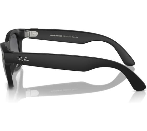 RAY-BAN Meta Wayfarer Glasses RW4006 - Matte Black, Polarized Gradient Graphite - Image 7