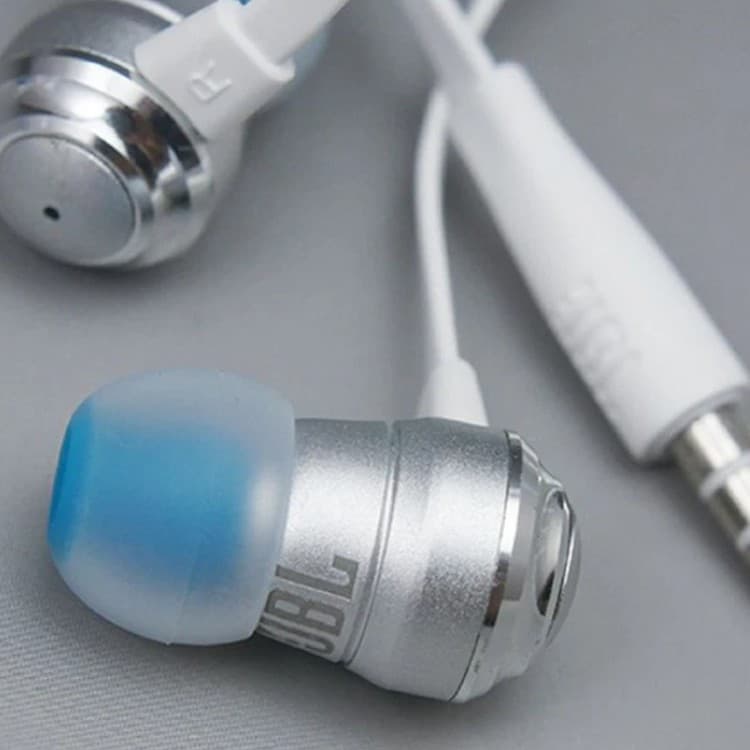 JBL Synchros T280A Wired In-Ear Headphones with Microphone – White