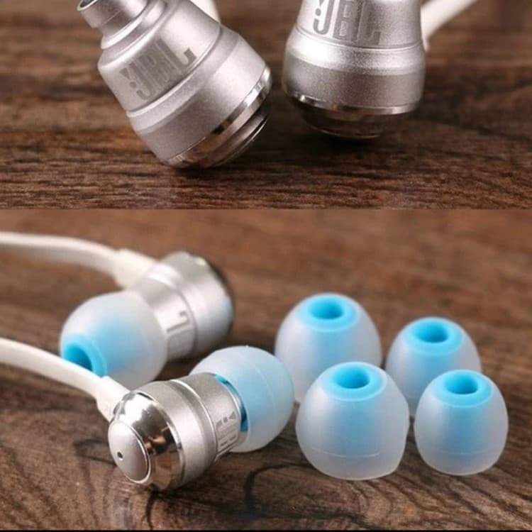 JBL Synchros T280A Wired In-Ear Headphones with Microphone – White - Image 2