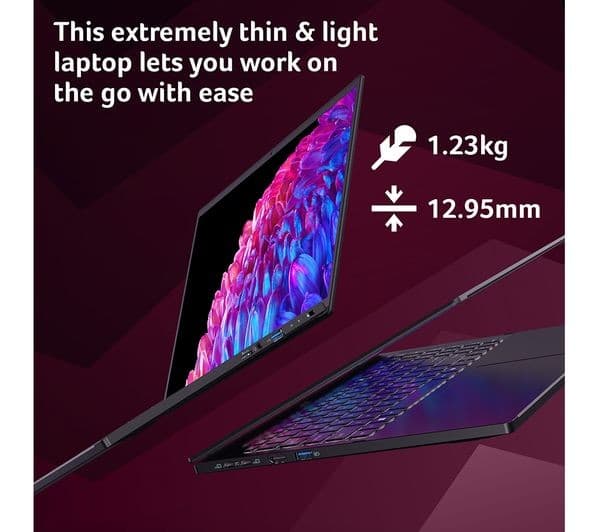 Acer Swift Edge 16" Laptop - AMD Ryzen 7, 1 TB SSD, Black - Image 3