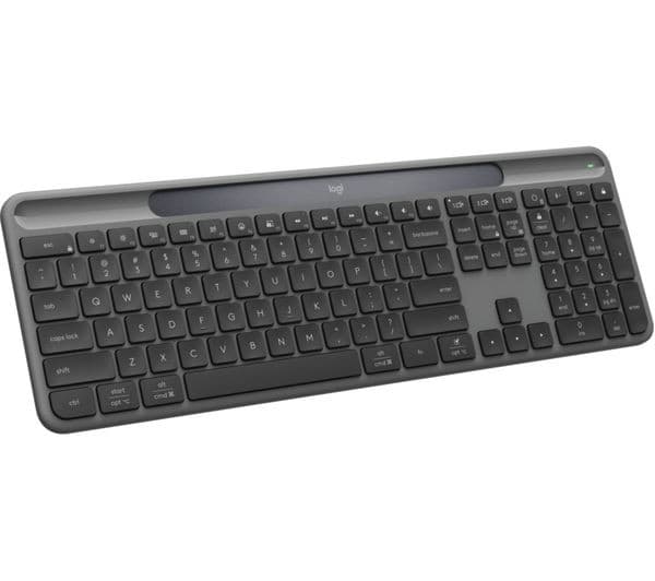 Logitech Signature Slim Solar+ Keyboard Graphite - Image 1