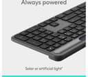 Logitech Signature Slim Solar+ Keyboard Graphite thumbnail 2
