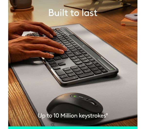 Logitech Signature Slim Solar+ Keyboard Graphite - Image 6