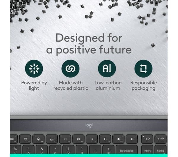 Logitech Signature Slim Solar+ Keyboard Graphite - Image 7