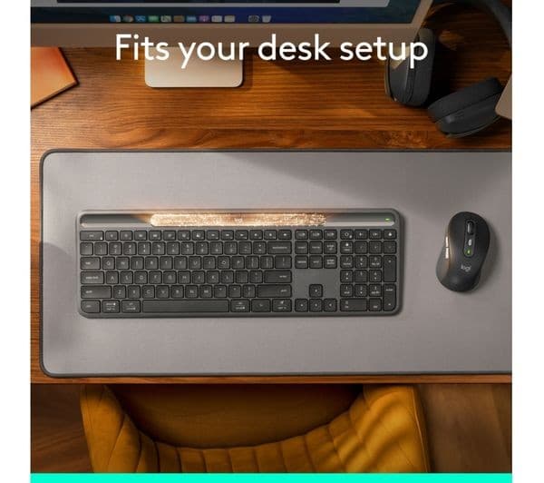 Logitech Signature Slim Solar+ Keyboard Graphite - Image 9