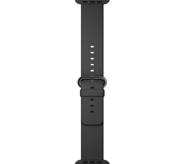 APPLE Watch Woven Nylon Strap - 42 mm, Black - Image 1