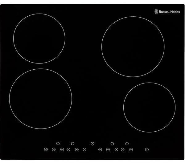 RUSSELL HOBBS RH60EH412B 59 cm Electric Ceramic Hob - Black - Image 1