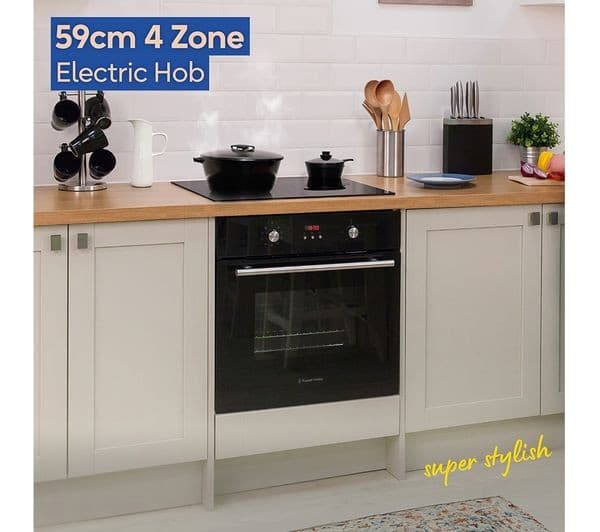 RUSSELL HOBBS RH60EH412B 59 cm Electric Ceramic Hob - Black - Image 5