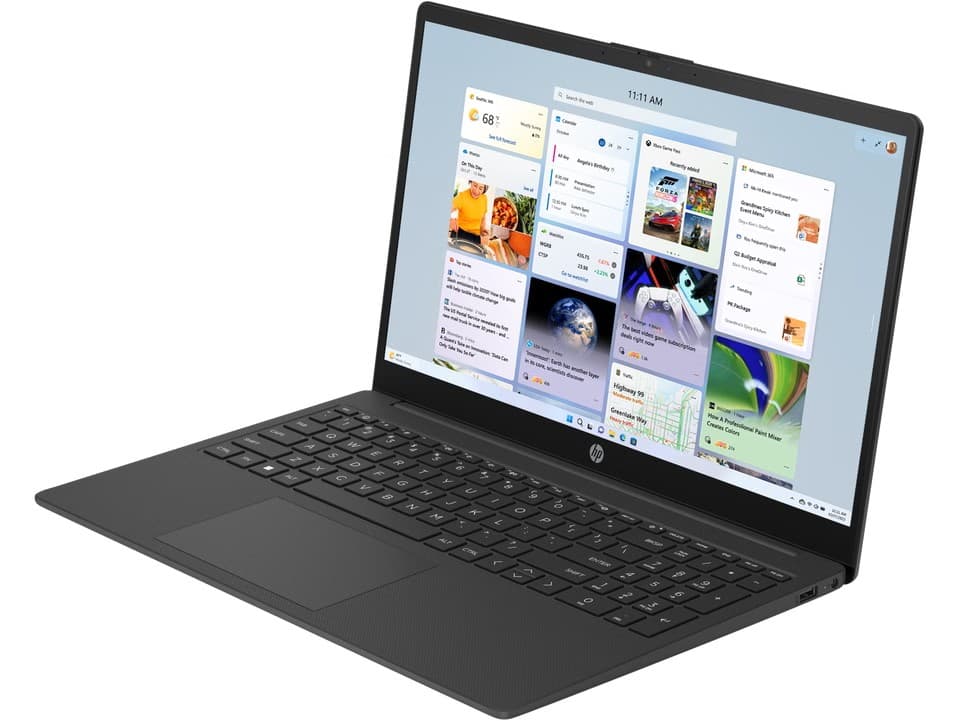 HP 15.6" Laptop Intel Core 7 150U 16GB RAM 1TB SSD Full HD Windows 11 - Jet Black - Image 2